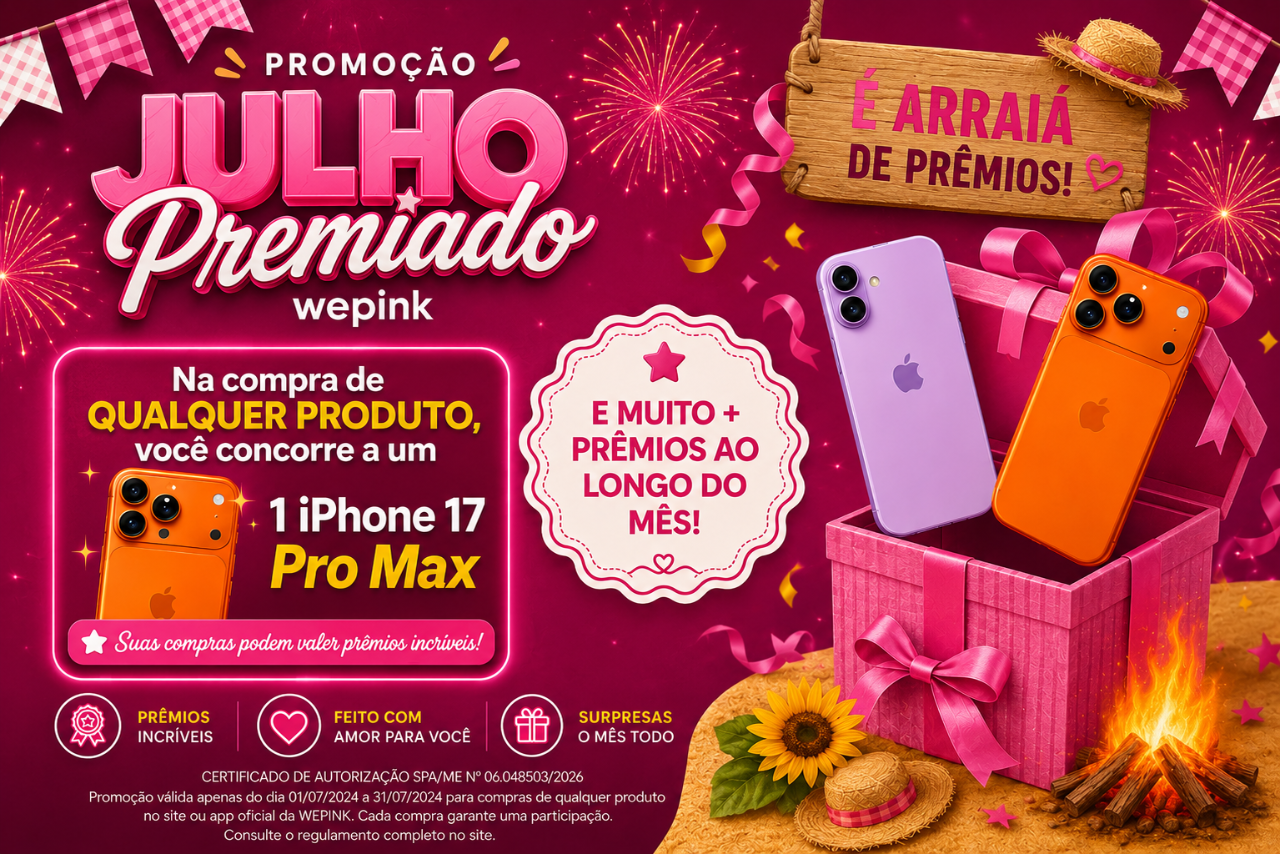 Promoção Dia dos Namorados — concorra a um iPhone 17 Pro Max