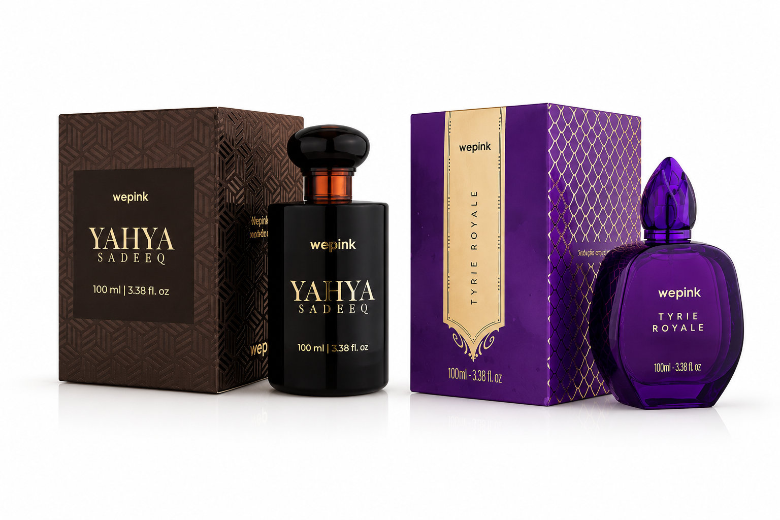 KIT ÂMBAR & AMETISTA – Yahya Sadeeq + Tyrie Royale - Wepink